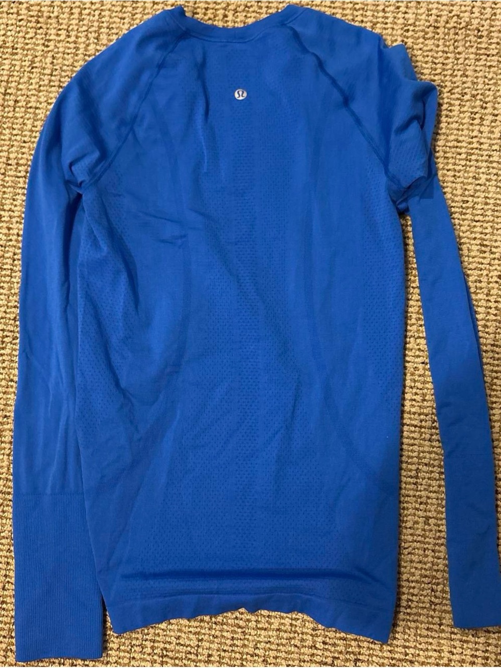 lululemon athletica Long Sleeve Performance Tee in Royal Blue - Picture 2 of 3